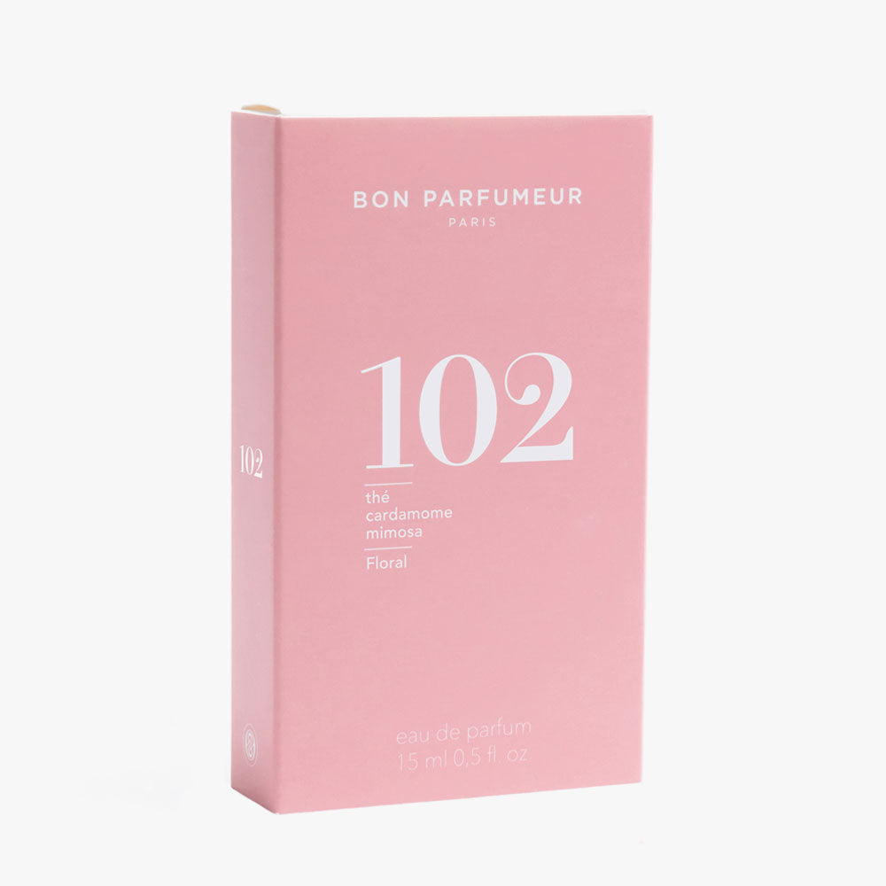 Bon Parfumeur 102 Eau de Parfum – Tea, Cardamom, Mimosa – 15ml von Nathalie Koobus in der Duftnote Floral
