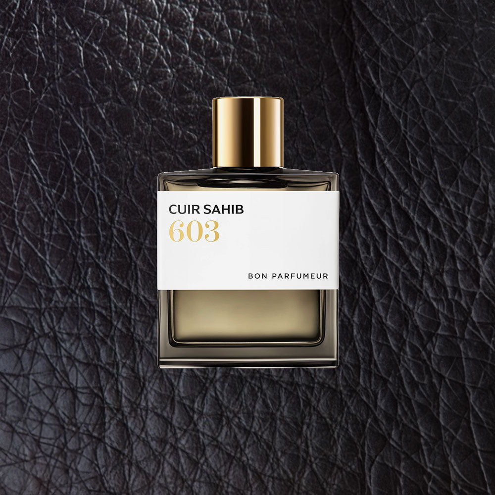 Bon Parfumeur 603 Cuir Sahib – Extrait de Parfum – 100ml von Mylène Alran in der Duftnote Aromatic, Woody