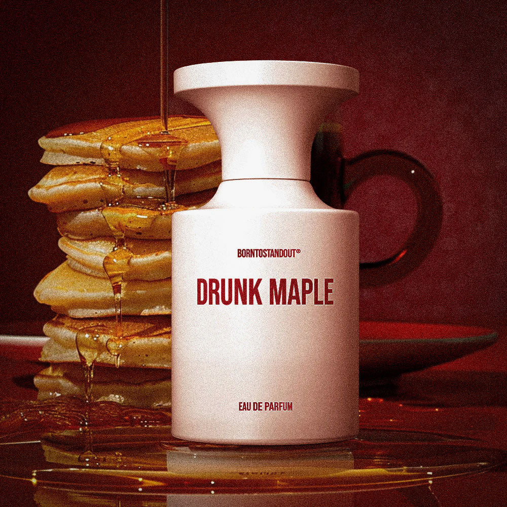 Borntostandout Drunk Maple – Eau de Parfum – 50ml von Alexander Lee in der Duftnote Gourmand, Leathery, Spicy, Woody-Smoky