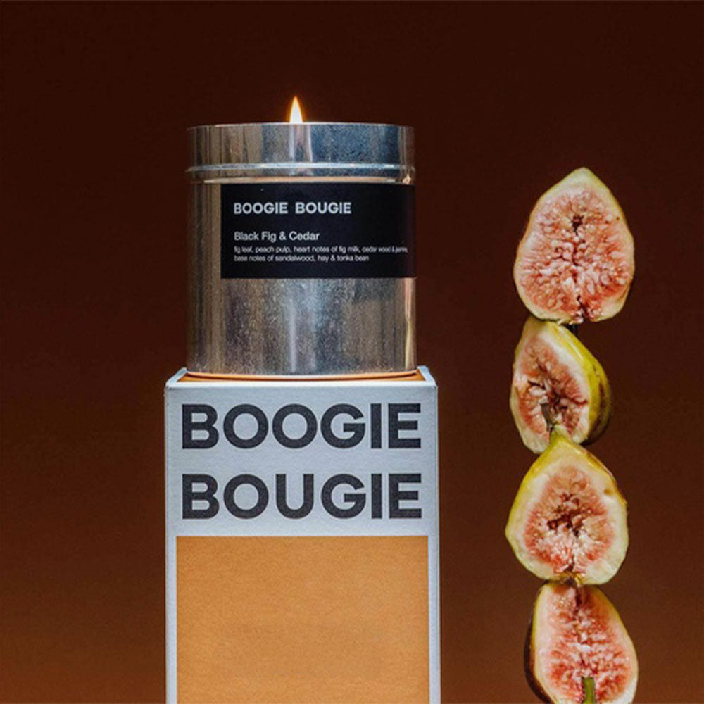 Boogie Bougie Black Fig & Neroli – Soy Candle