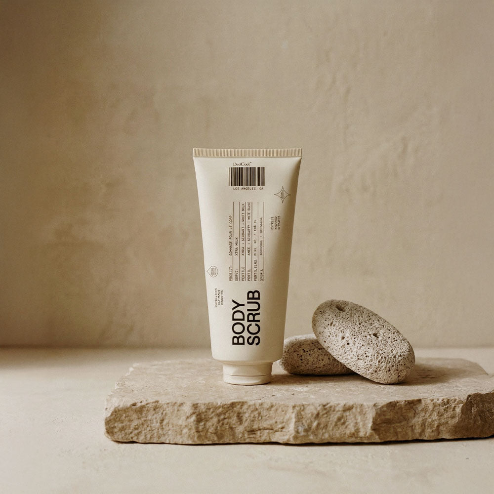 DedCool Xtra Milk – Body Scrub in der Duftnote Creamy, Clean
