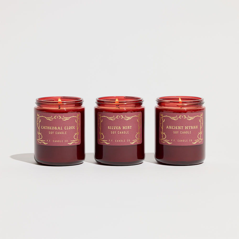 Equinox Line: Silver Mist – Limited Soy Candle Standard Size