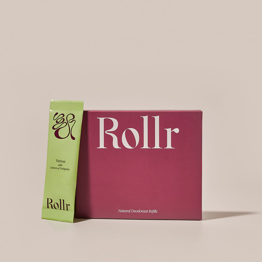 Deodorant Roll-on Refill – Vetiver & Lemon – 2 pcs.