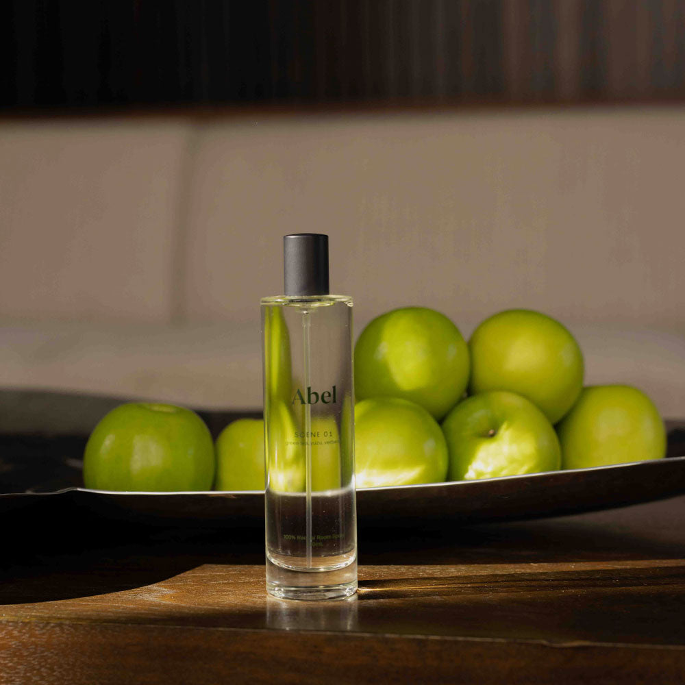Abel Scene 01 – Room Spray von Fanny Grau in der Duftnote Green, Fruity