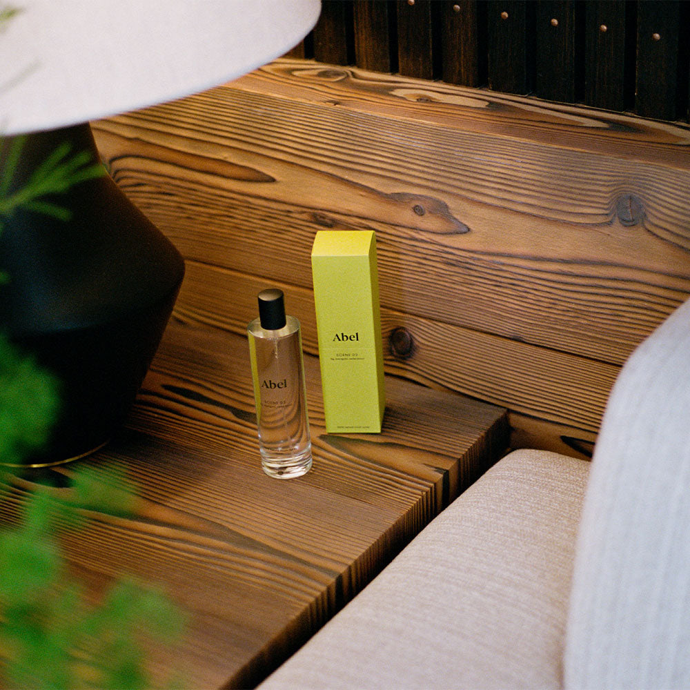 Abel Scene 02 – Room Spray von Fanny Grau in der Duftnote Green, Citrus