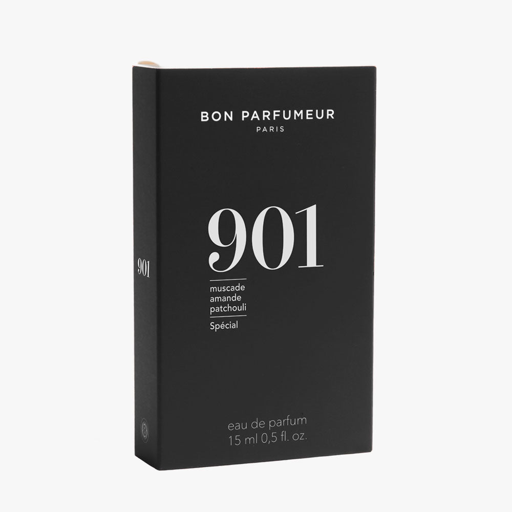 Bon Parfumeur 901 Eau de Parfum – Muskatnuss, Mandel, Patchouli – 15ml von Corinne Caching in der Duftnote Aromatic, Leathery