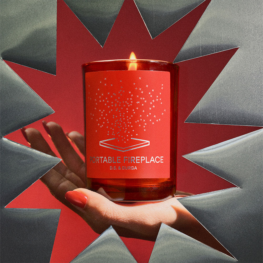 Portable Fireplace – Holiday Candle