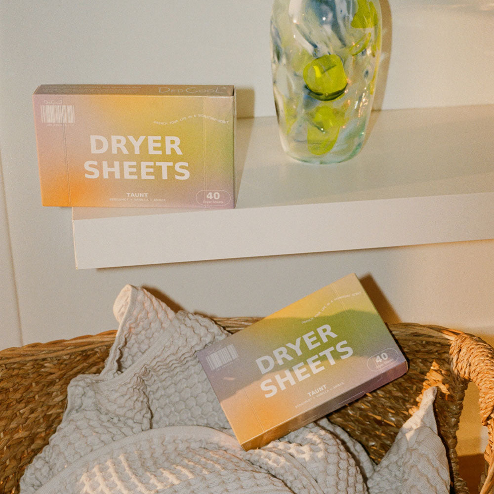 DedCool 01 "Taunt" – Dryer Sheets in der Duftnote Creamy, Citrus