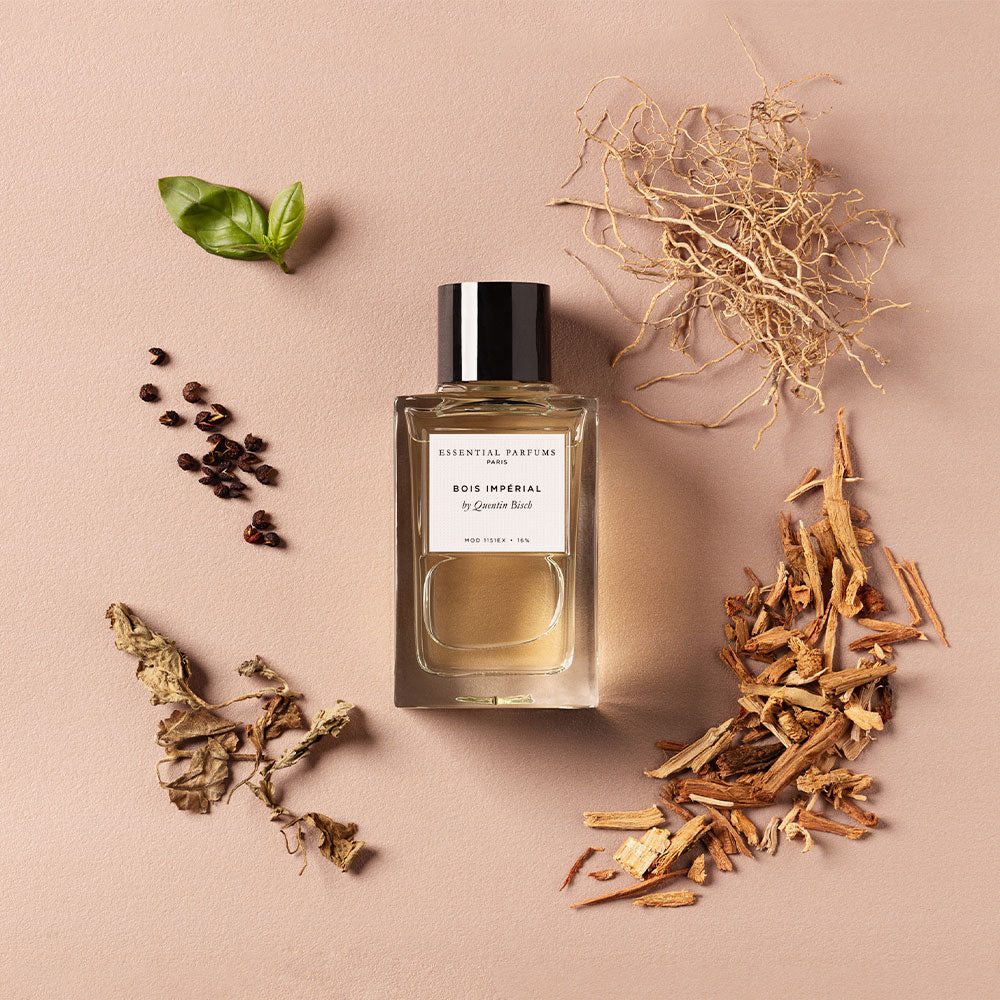 Essential Parfums Bois Impérial – Eau de Parfum – Refill von Quentin Bisch in der Duftnote Woody, Clean