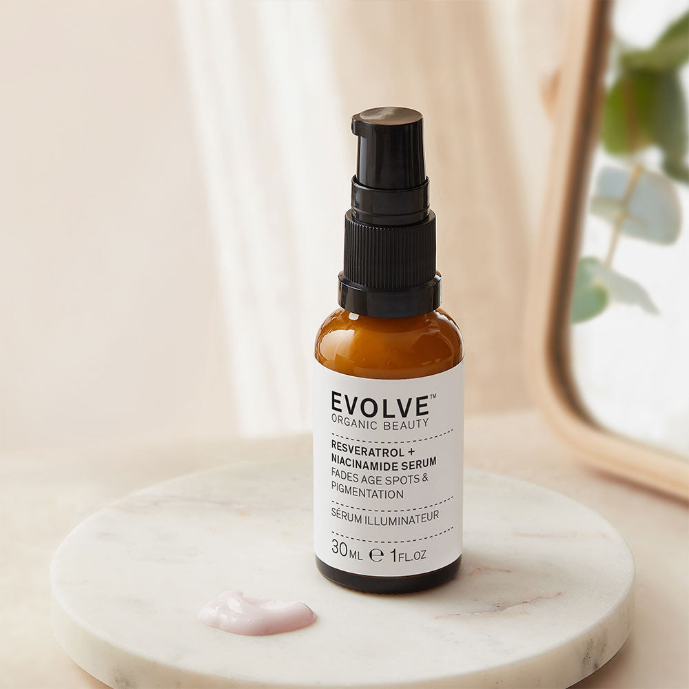 Evolve Beauty Resveratrol + Niacinamide Serum