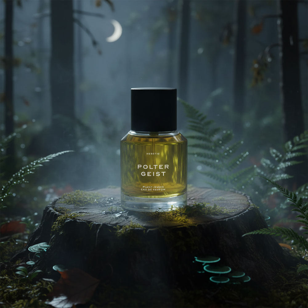 Heretic Parfum Poltergeist – Eau de Parfum – 50ml von Douglas Little in der Duftnote Woody-Green, Resinous, Leathery