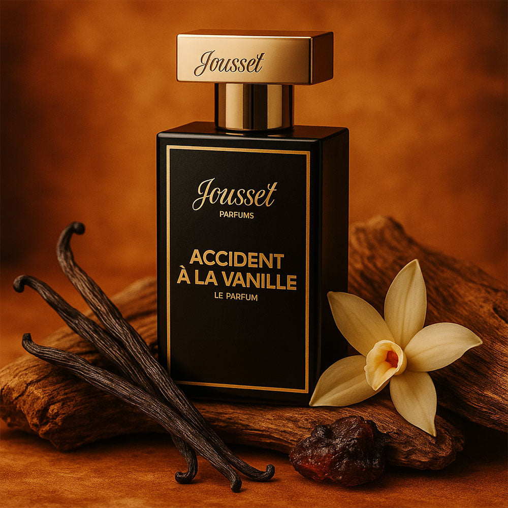 Jousset Parfums Accident à La Vanille – Extrait de Parfum – 50ml von Jimmy Bodin in der Duftnote Gourmand, Smoky