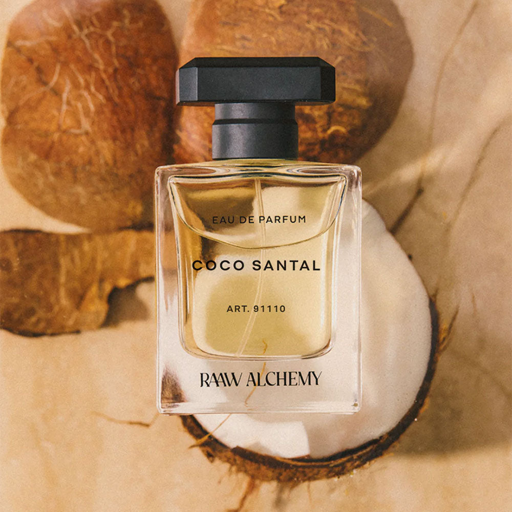 RAAW Alchemy Coco Santal – Eau de Parfum – 50ml von Trice Angie Christiansen in der Duftnote Creamy, Woody, Aquatic