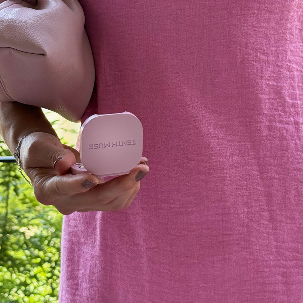 Tenth Muse Refillable Vessel – Pink Suede